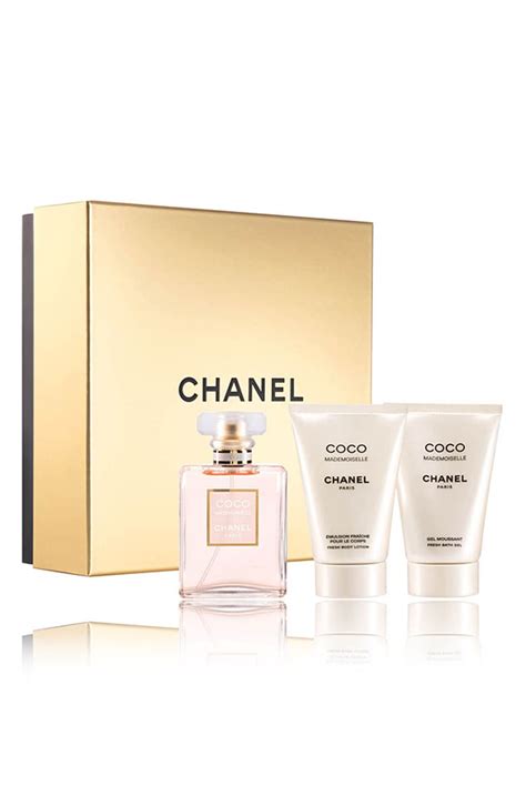 macy's chanel chance gift set|coco mademoiselle perfume gift set.